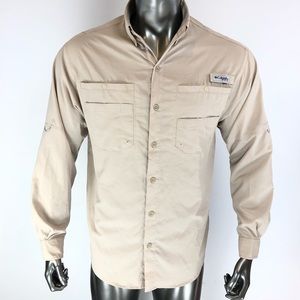 Columbia PFG fishing gear Shirt Size M